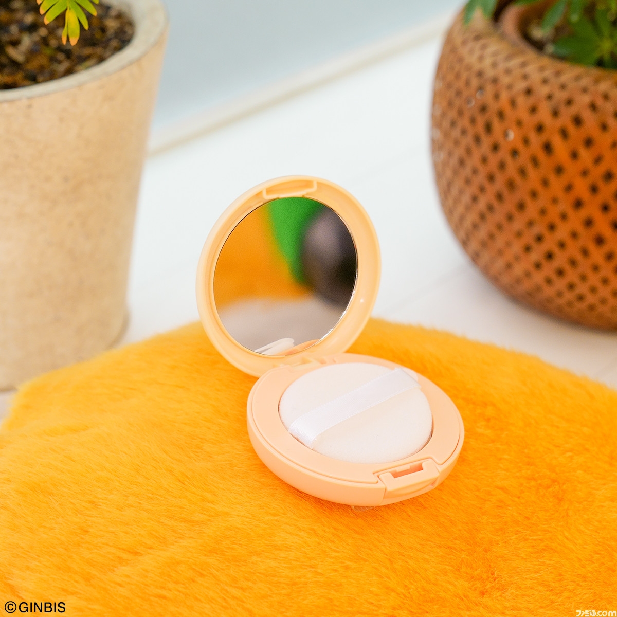 日本「愉快動物餅」彩妝/唇膏/眼影盤/粉撲/還原動物餅