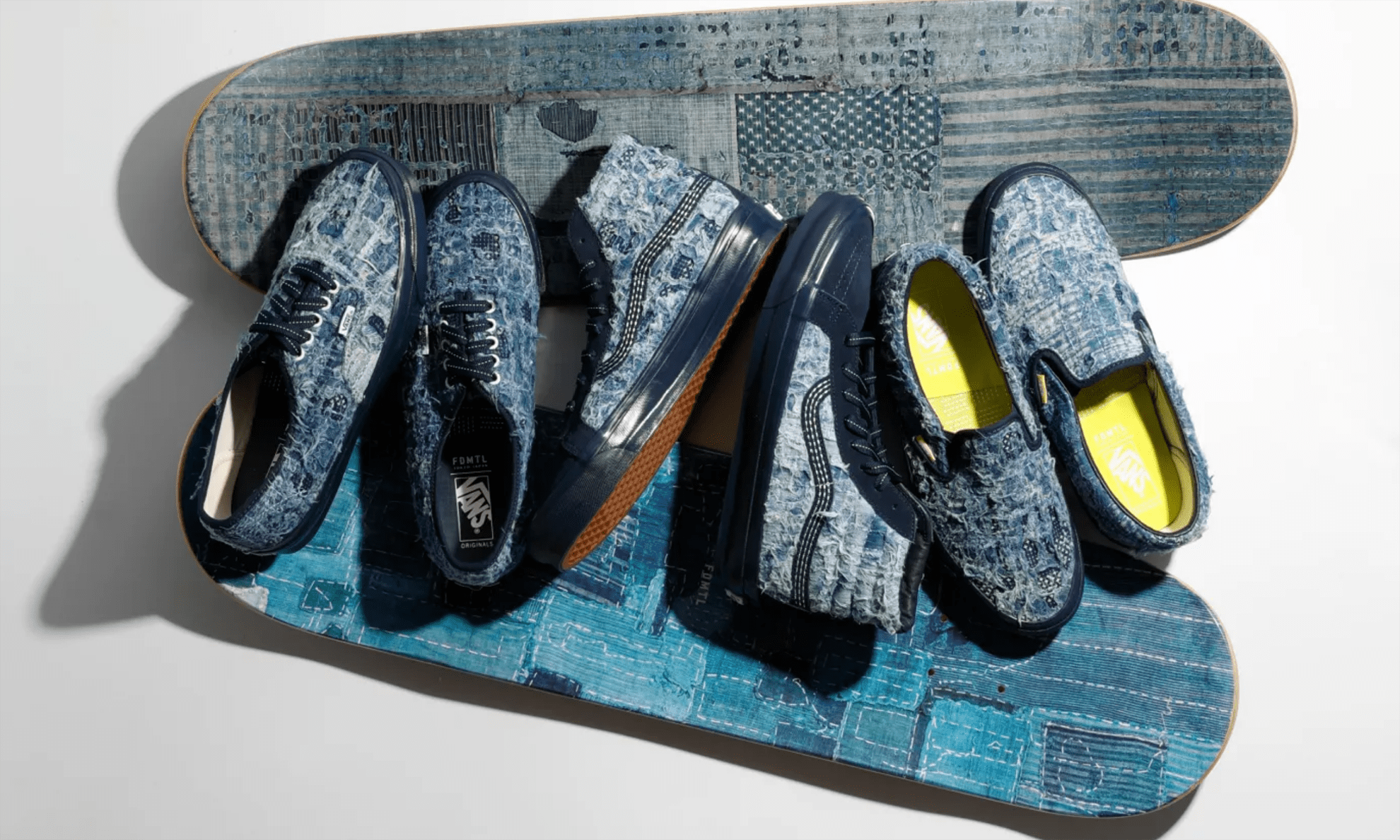 重現日本 Boro 拼接工藝! FDMTL x Vault by Vans 全新聯名系列登場!