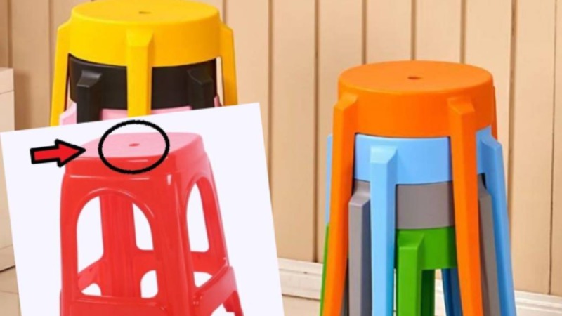 【冷知識】膠櫈中間開窿原來含大智慧！是方便人放屁嗎？