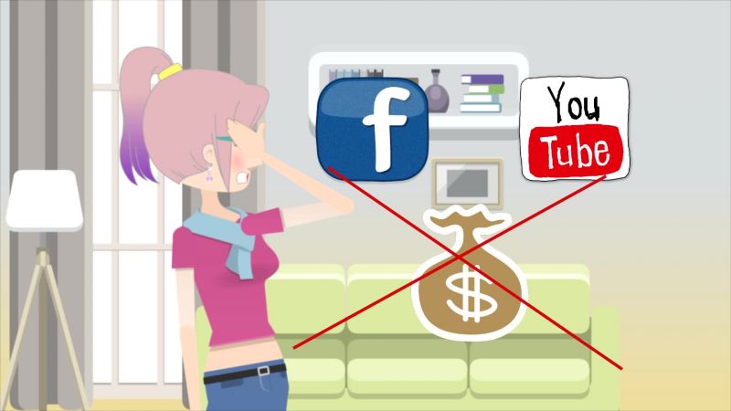 當facebook 和 youtube 無收入時, 如何令自己增加收入?